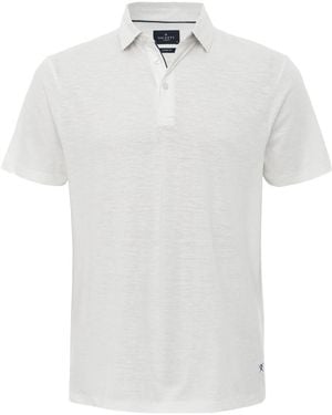 Hackett Swim Trim Polo Shirt - White