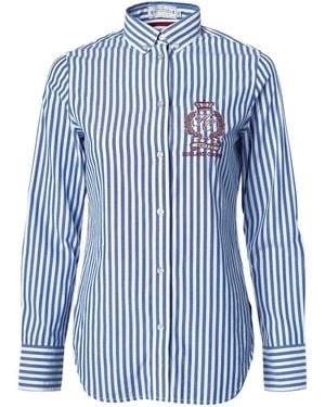 Holland Cooper Classic Button Down Shirt - Blue