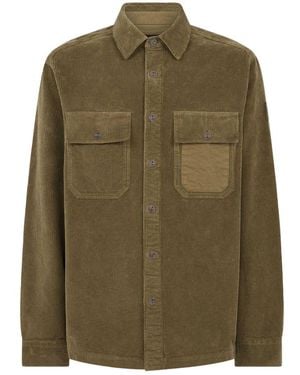 Belstaff Corduroy Fallgate Shirt - Black