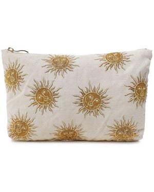 Elizabeth Scarlett Sun Goddess Everyday Pouch - Natural
