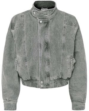 seventy + mochi Seventy + Mochi Silver Lining Juno Denim Jacket - Grey