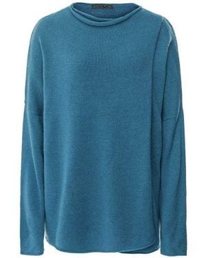 Oska Alpaca Wool 446 Jumper - Blue