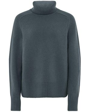 Ecoalf Caqui Turtleneck Jumper - Blue