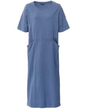 Oska Jersey 512/4002 Midi Dress - Blue