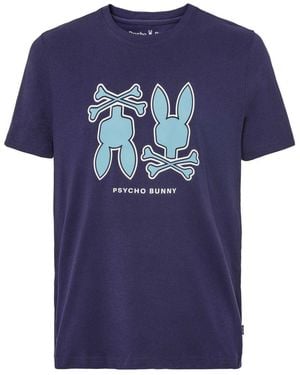 Psycho Bunny Dawson T-shirt - Blue