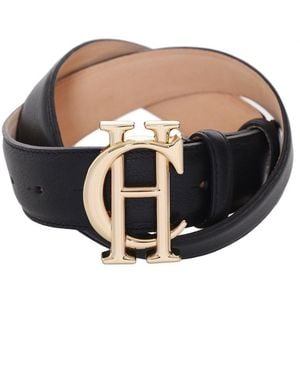 Holland Cooper Classic Leather Belt - Black