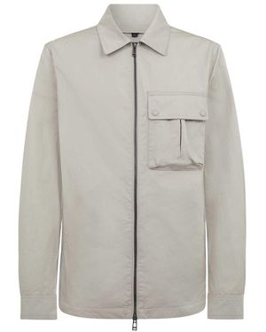 Belstaff Water-repellent Drome Overshirt - Blue