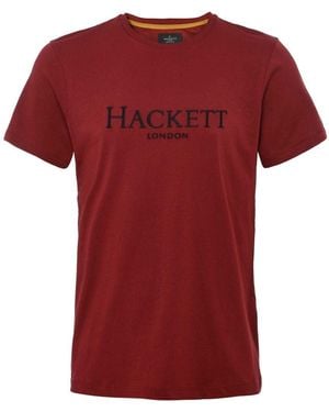 Hackett Classic Fit Heritage T-shirt - Red