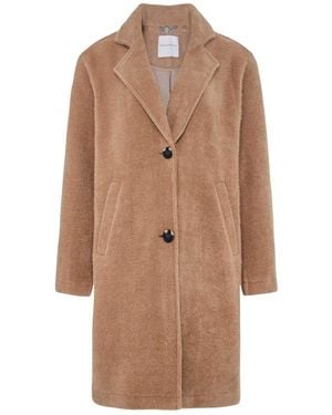 Rino & Pelle Gwen Single Breasted Coat - Brown