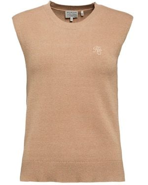 Holland Cooper Sarah Knitted Tank - Natural