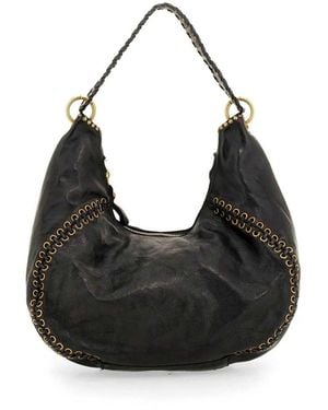 Campomaggi Dalia Shoulder Bag - Black