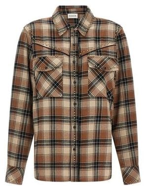 P.A.R.O.S.H. Camicia 'Cowboy' - Marrone