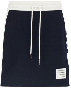 Thom Browne Gonna 'Classic 4-Bar' - Blu