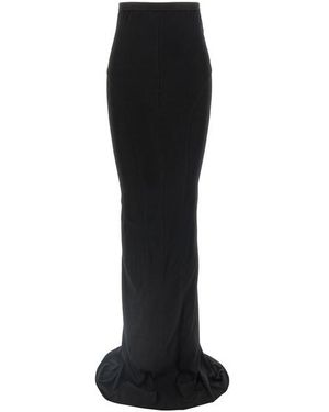 スカート RICK OWENS 'Jersey Lido' skirt Black Rick Owens Jersey Lido Skirt in Black | Lyst