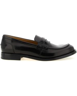 Fendi ' Ateneo' Loafers - Black