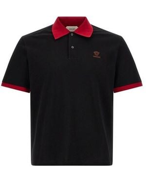 Versace Polo 'Medusa' - Nero
