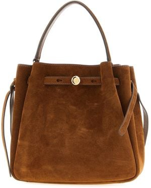 Tory Burch Bucket Bag 'Romy' - Braun