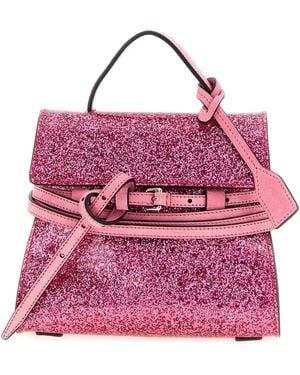 Moschino Borsa A Mano 'Tie Me' Piccola - Viola