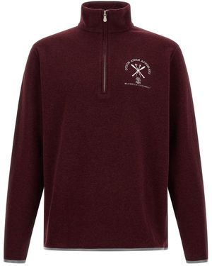 Brunello Cucinelli Felpa 'Apres-Ski' - Rosso