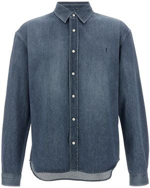 Saint Laurent 'cassandre' Shirt - Blue
