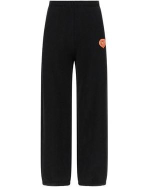 KENZO Pantalone Sportivo Boke Heart' - Nero
