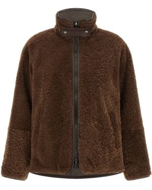 Brunello Cucinelli Wendejacke "Fuzzy" - Braun
