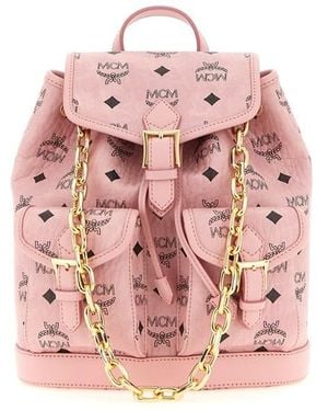 MCM Zaino 'Aren' Mini - Rosa