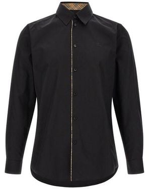 Burberry Camicia 'Sam' - Nero