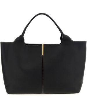 Tod's Mittlere Schopper-Tasche "Ebr" - Schwarz