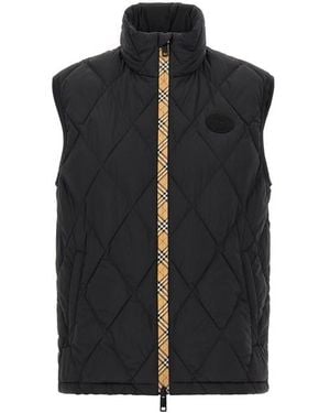 Burberry Gilet 'Acresford' - Nero