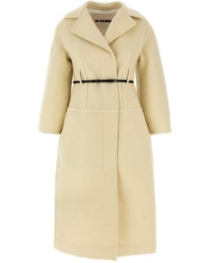 Jil Sander Coat '02' - Natural