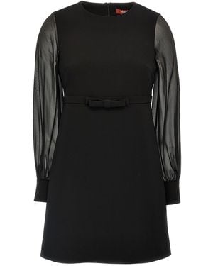 Max Mara Kleid "Ritmo" - Schwarz