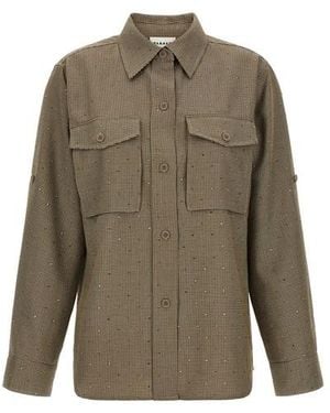 P.A.R.O.S.H. Camicia 'Palais' - Verde