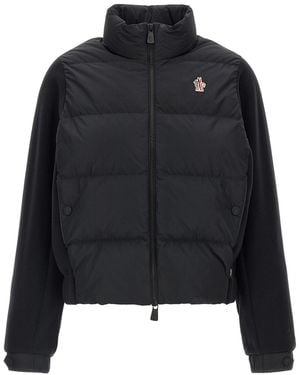 Moncler Padded Cardigan - Black