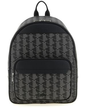 Lacoste Rucksack Mit Monogramm "Maro" - Schwarz