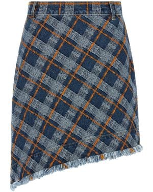 Vivienne Westwood 'sailor' Skirt - Blue