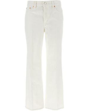 Gucci Cropped Jeans - White