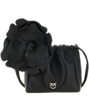 Pinko Pouch 'Flower' - Nero
