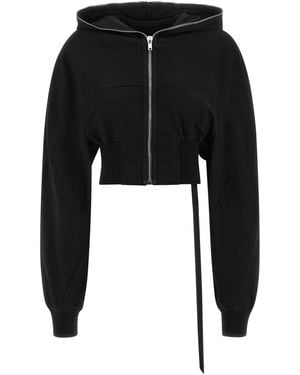 Rick Owens Sweatshirt "Collage Gimp" - Schwarz