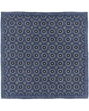 Brunello Cucinelli Double-face Pocket Clutch - Blue