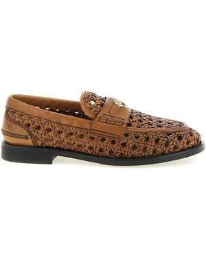 Miu Miu 'penny' Loafers - Brown