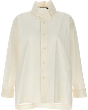 Issey Miyake 'shaped Membrane' Shirt - White