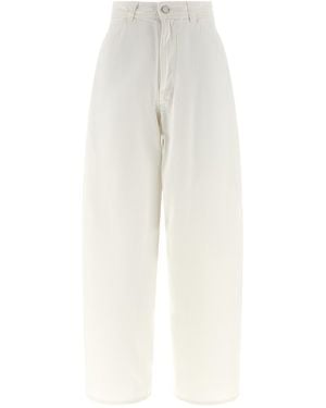 Lemaire Denim Trousers - White