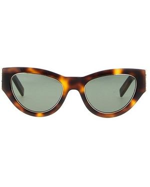 Saint Laurent Occhiali da sole 'SL M94 RIM' - Verde