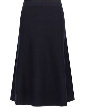 Max Mara 'giusy' Skirt - Blue