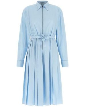 Prada Abito Chemisier - Blu