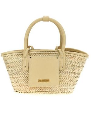 Jacquemus Shopping 'Le Petit Panier Soli' - Metallizzato