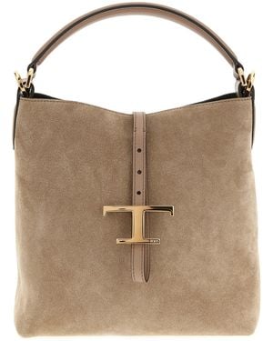 Tod's 't Timeless' Mini Bucket Bag - Multicolour