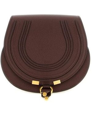 Chloé Tracolla 'Marcie' Piccola - Marrone