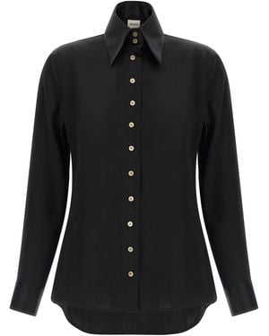 KHAITE 'ivy' Shirt - Black